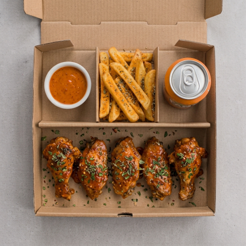 Peri Peri Chicken Wings (5) 