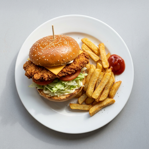 Mega Chicken Fillet Burger 