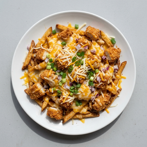 Cheese Lover Chicken Loaded Fries 