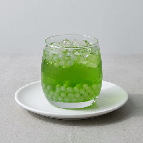 Green Apple Bubble Tea 