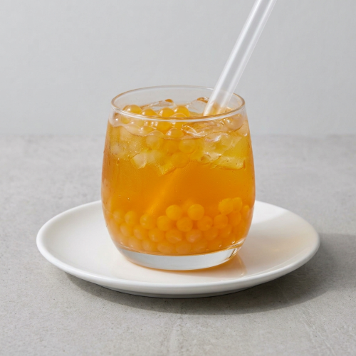 Mango Bubble Tea 