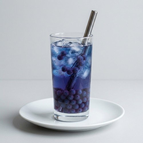 Blueberry Bubble Tea 