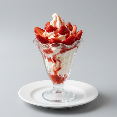Strawberry Whippy Sundae 