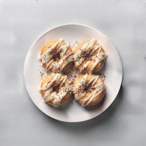 White Chocolate Doughnut 