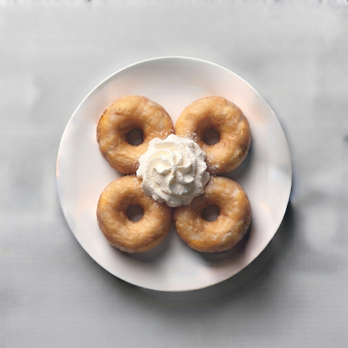 Fresh Puffy Doughnut 
