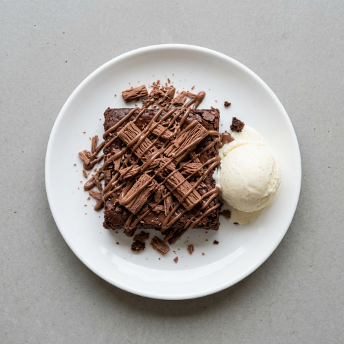 Flake Loaded Brownie 