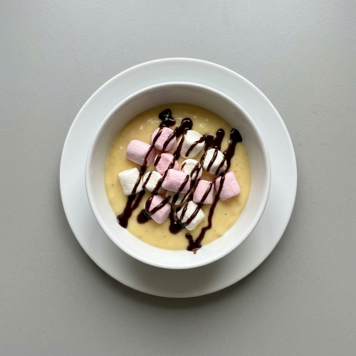 Marshmallow Custard Melt 