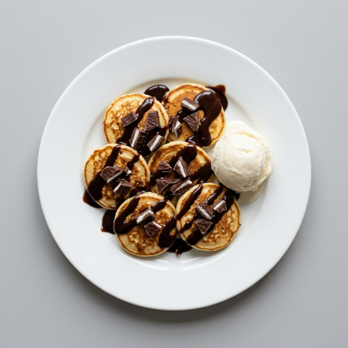 Mint Magic Pancakes Bites 